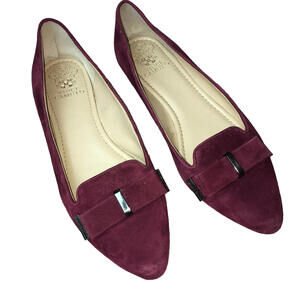 Vince Camuto Women's Size 10 M / 40 Flats Suede Bows